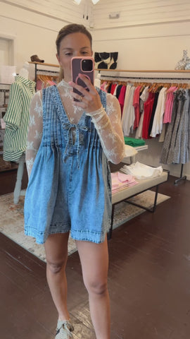 Lace Long Sleeve Top