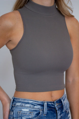 Louann Sleeveless Turtleneck