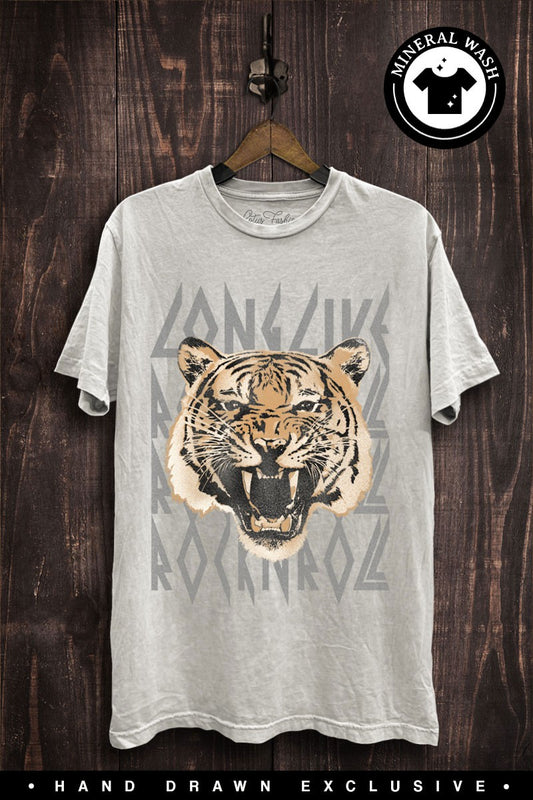 Long Live Rock & Roll Mineral Washed Tee