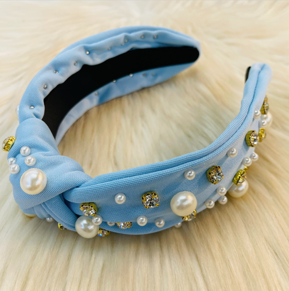 Rhinestone & Pearl Headband